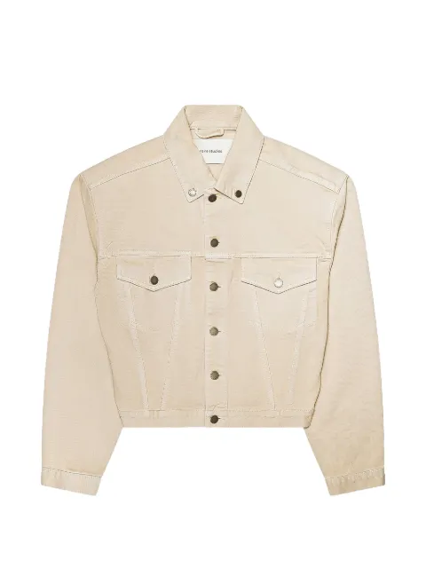 ENTIRE STUDIOS shrunken denim jacket Neutrals ESUS2611002CY