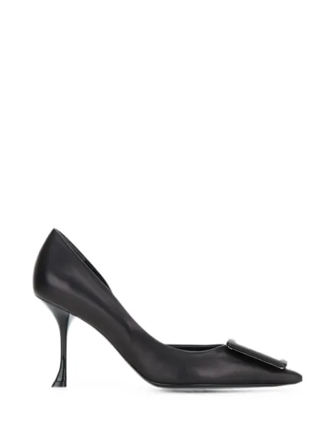Roger Vivier Viv Ville d'Orsay buckle-detail pumps Black RVW8304581091TB999