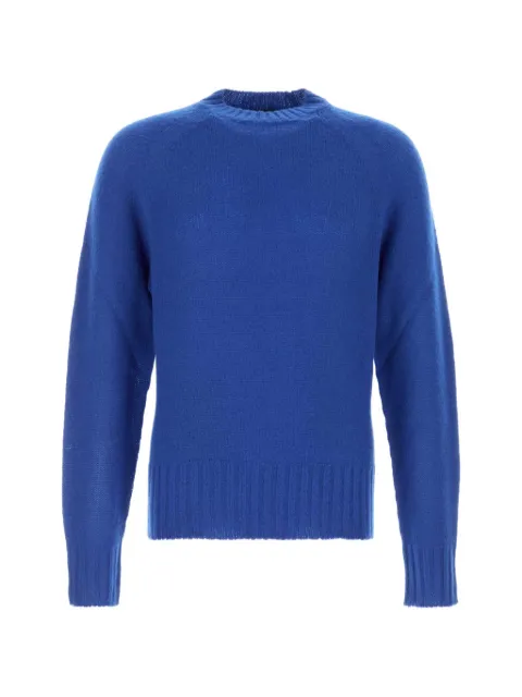 TOM FORD round-neck sweater Blue KCL089YMK133