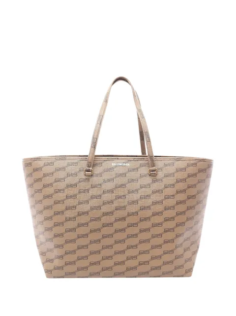 Balenciaga Pre-Owned 2010-2026 BB Monogram tote bag Grey TDKA1UV863C1YNFK