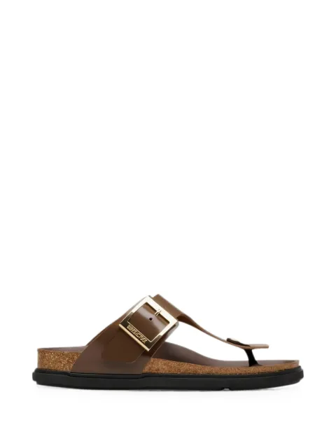 Birkenstock Gizeh buckle-fastening sandals Brown 1031797