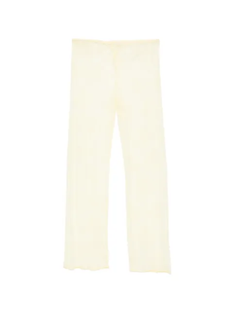 Oséree lace drawstring beach trousers Yellow PPF268