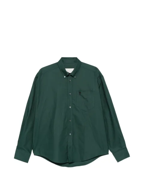 AMI Paris boxy-fit button-down shirt Green HSH822CO0210