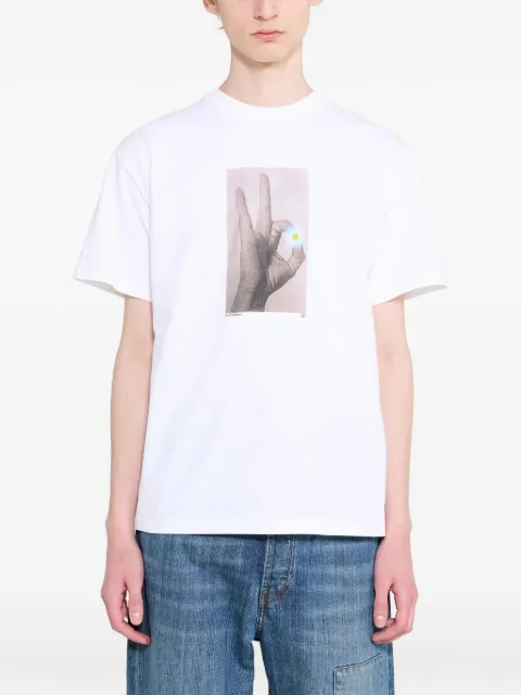NO PROBLEMO Pill graphic-print T-shirt White NP60014051717