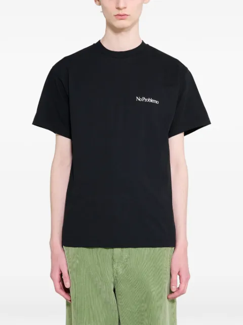 NO PROBLEMO logo-print T-shirt Black NP60019051733