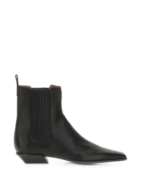 Paris Texas Bettina pointed-toe chelsea boots Black PX2058XFTWX