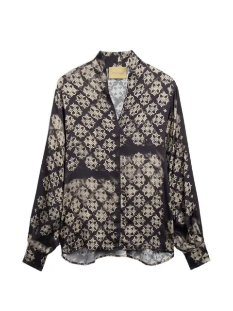 MOMONÌ Margaret blouse Black 266MMOBL00826606MO