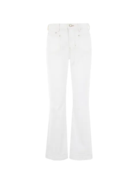 Veronica Beard Carson flared jeans White J2605D231037WH