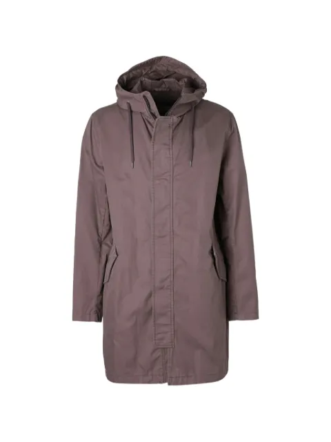 Herno hooded zip-up coat Purple PA000099U132112960