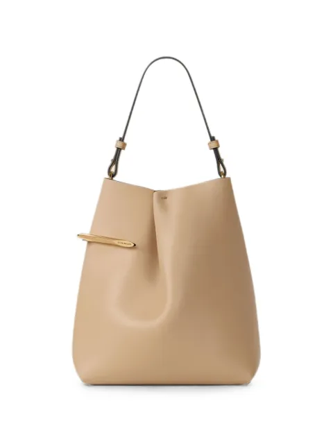 Givenchy mini Pinch Me leather bucket bag Neutrals BB516JB2E5