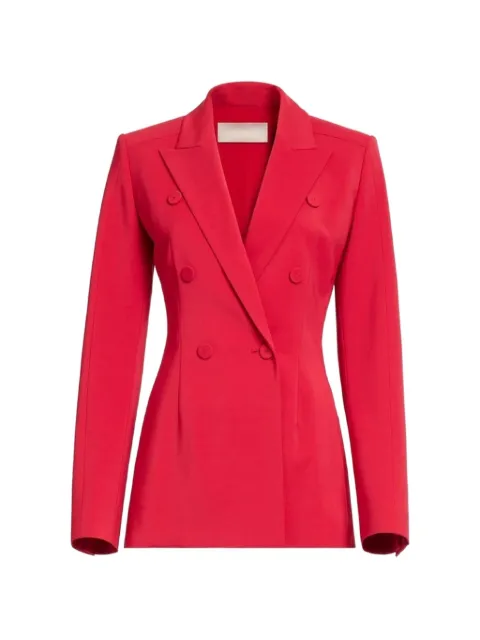 Elie Saab Cady double-breasted tailored blazer Red J0201NR26VIW04