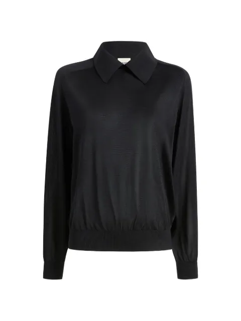 KHAITE Alexa silk sweater Black 18286331