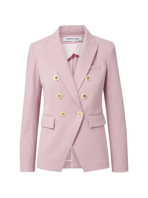 Veronica Beard Miller double-breasted blazer Pink 2605CO2011492