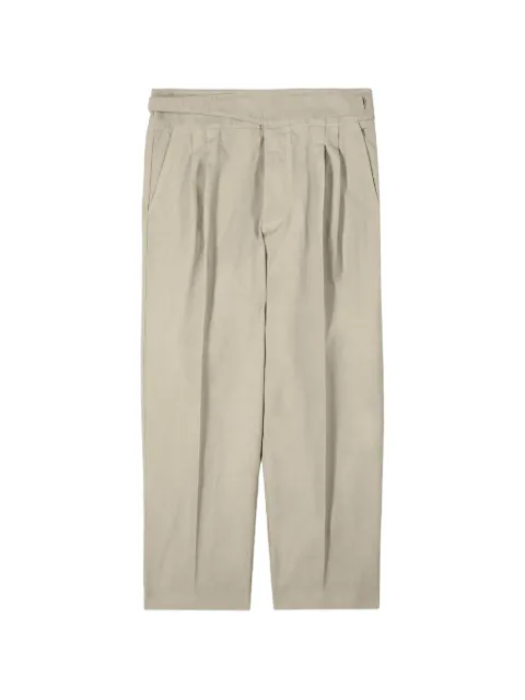 Patrizia Pepe pleated tailored pants Neutrals 5P0551A761