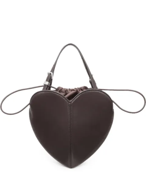 ROTATE BIRGER CHRISTENSEN The leather Heart bag dark brow Brown 1170101667