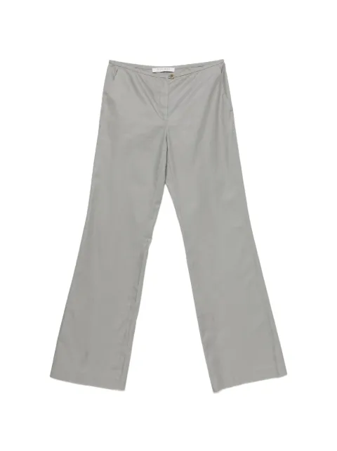 Miu Miu Pre-Owned 2000s straight-leg trousers Grey MI250BXW