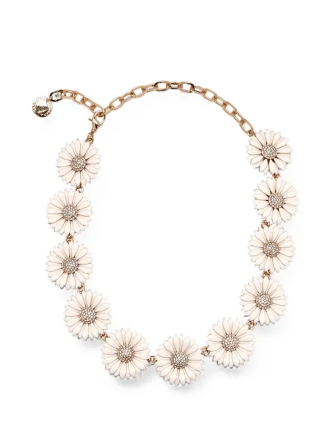 Carolina Herrera crystal-embellished necklace White P2636N406MET
