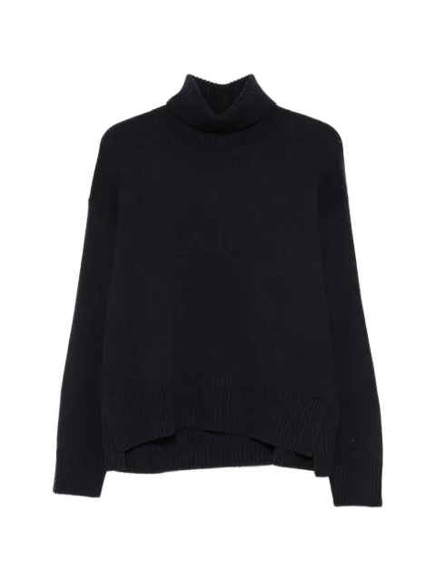 Peserico turtleneck embellished sweater Blue A99268F07K09283