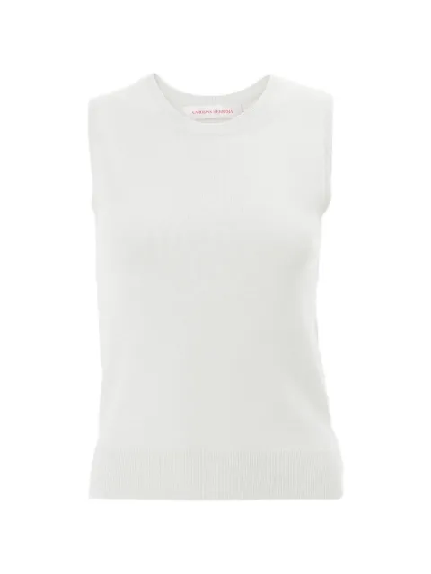 Carolina Herrera cashmere crew-neck sweater Neutrals P2612N206CJB