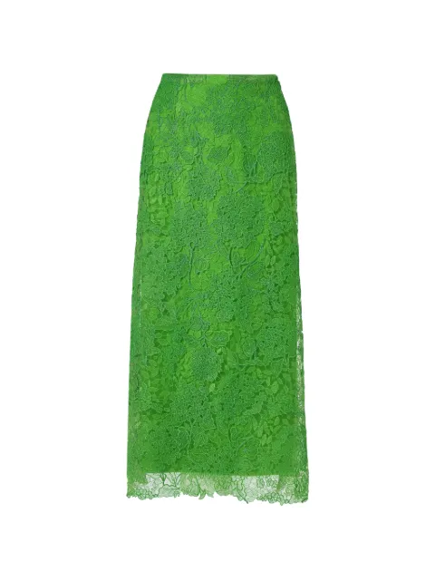 Carolina Herrera lace midi skirt Green P2611N309HFL