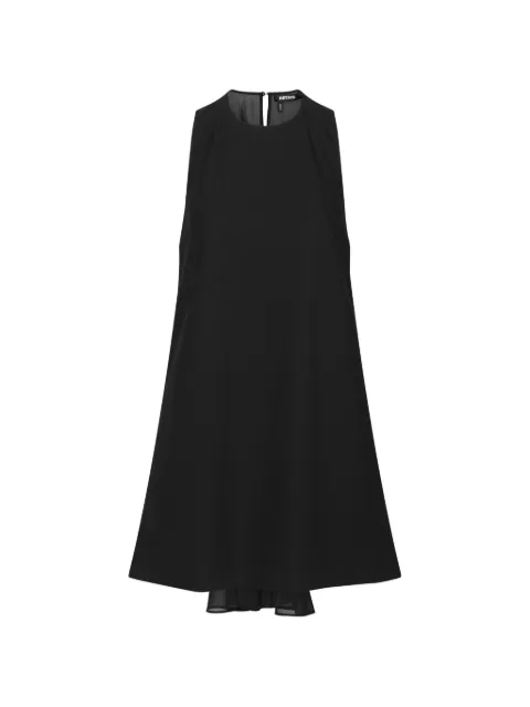ROTATE BIRGER CHRISTENSEN flower-detail sleeveless mini dress Black 116621100