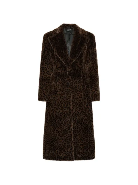 ROTATE BIRGER CHRISTENSEN faux-fur coat Brown 1165553114