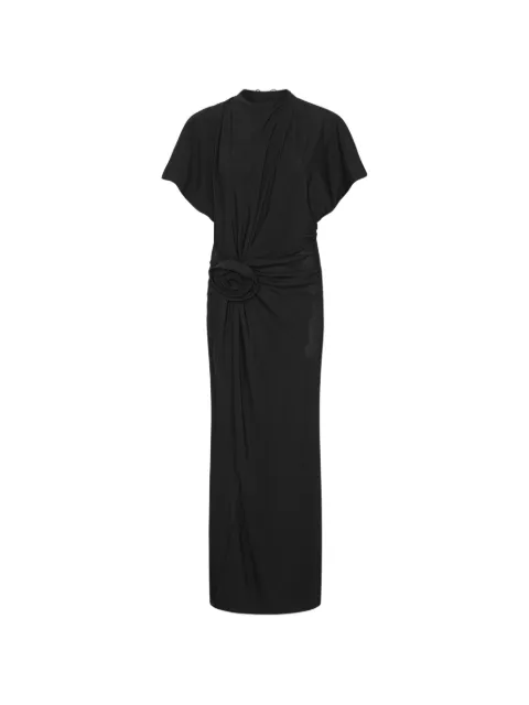 ROTATE BIRGER CHRISTENSEN maxi slit dress Black 116643100100