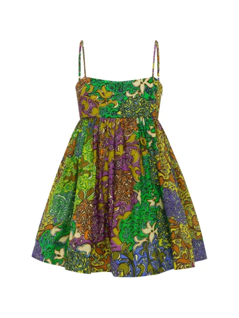 ALEMAIS Marnie mini dress Green 7731D