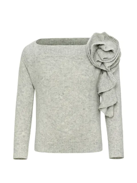 Hellessy Odin rosette-detail sweater Grey HP26K30873