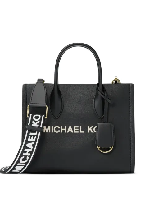 Michael Kors small Mirella leather tote bag Black 35R5G7ZT1L