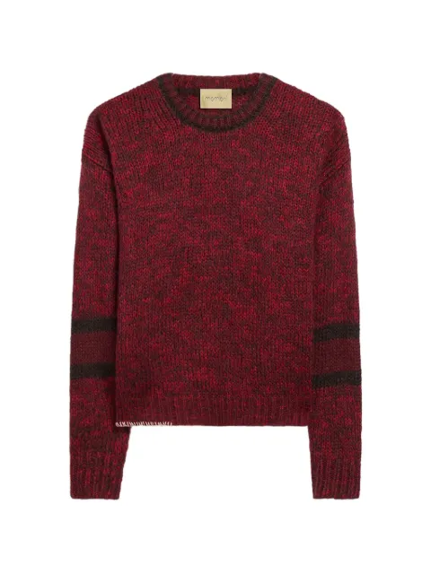 MOMONÌ Birki long-sleeve sweater Red 266MMOKN02026671MO