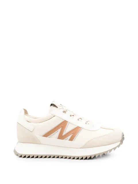 Moncler logo-patch serrated-sole sneakers Neutrals L209B4M00110M7280