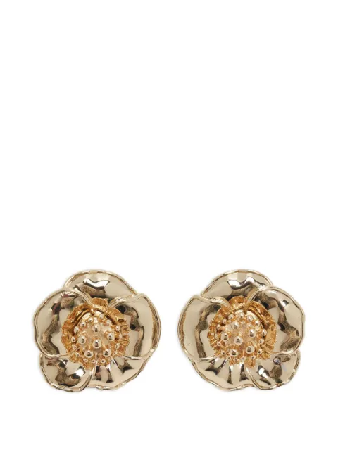 Carolina Herrera flower-motif earrings Gold P2636N211MET