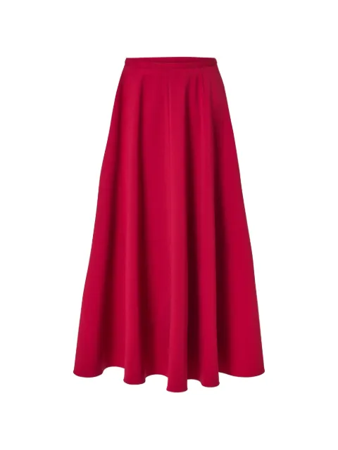 Carolina Herrera half-circle midi skirt Red P2611N315SWT