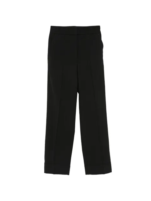 Peserico straight-leg tailored trousers Black A0471003472