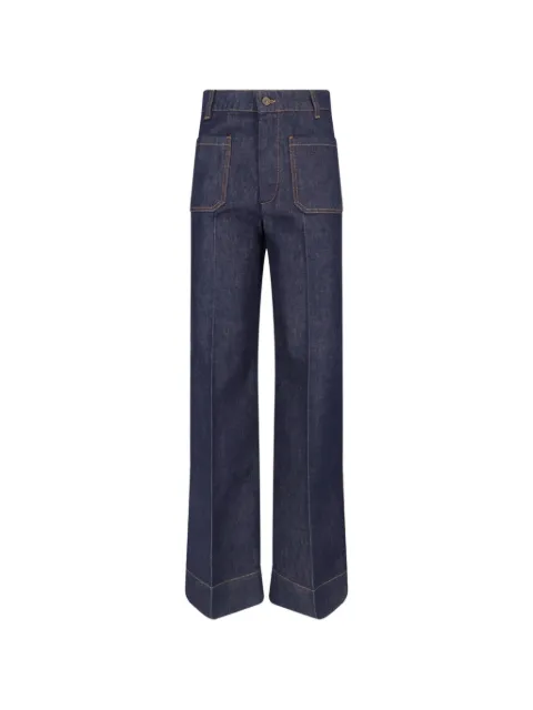 Victoria Beckham Alina flared jeans Blue 1226DJE007252FS