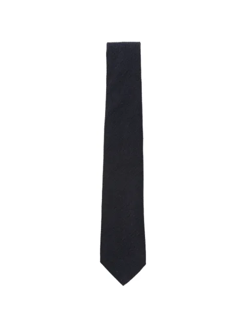 Canali textured silk tie Blue 18HJ04734