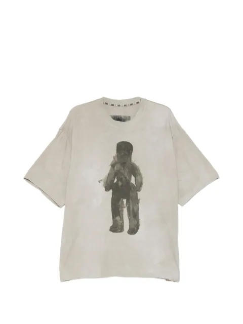 Ziggy Chen digital-print T-shirt Grey 0M2620203