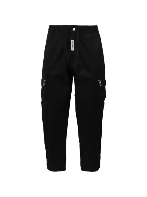 GCDS drawstring cargo pants Black C1MWQI190T072