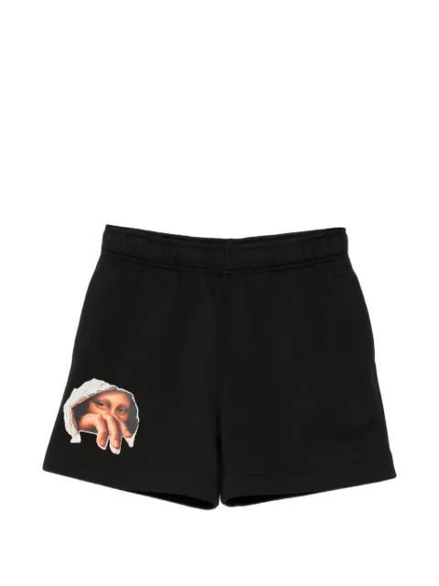 Melt graphic-print shorts Black MSRTSHO5012