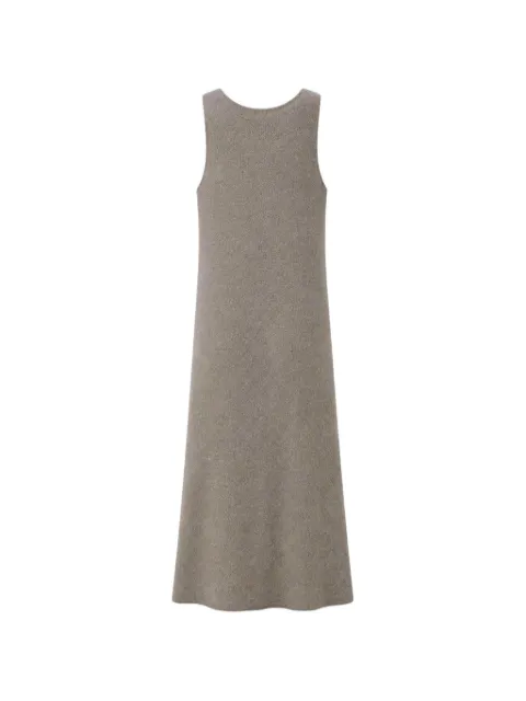 RETORI brushed cashmere maxi dress Grey 04WKNDR128WU01