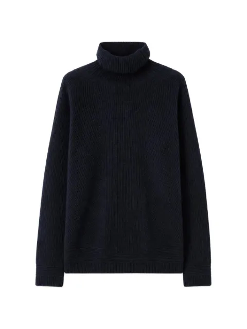 RETORI ribbed-knit cashmere sweater Blue 04MKNTO160WS07