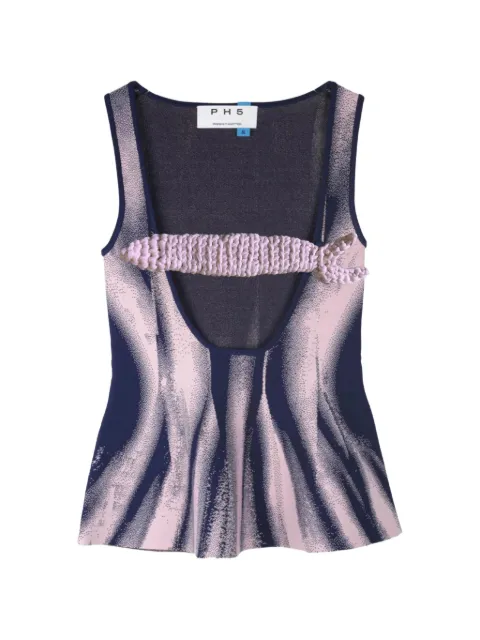 PH5 herring fish-embellished tank top Pink RE26TP019PIN