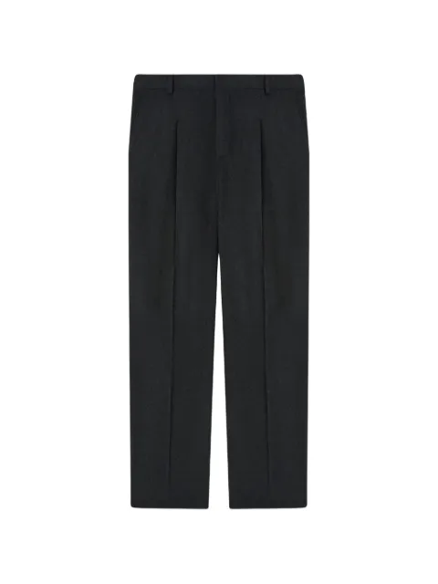 RETORI drawstring silk-cashmere trousers Grey 02MFAPA001SU02