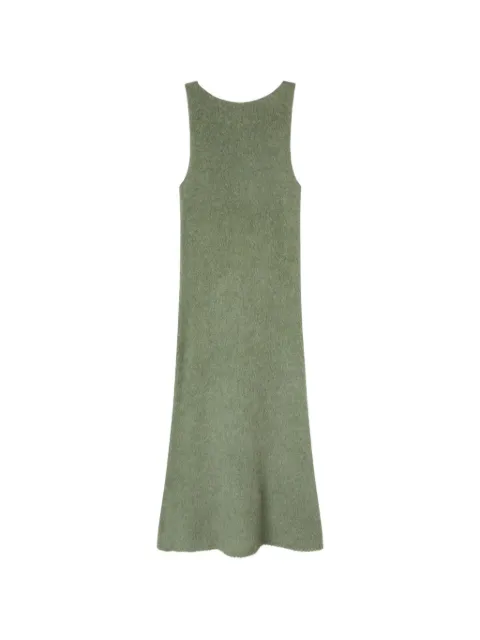 RETORI brushed cashmere maxi dress Green 04WKNDR128WU01