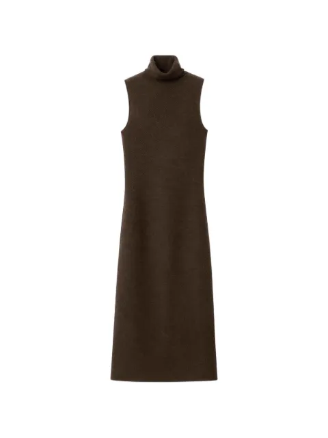 RETORI high-neck maxi dress Brown 04WKNDR127WS06