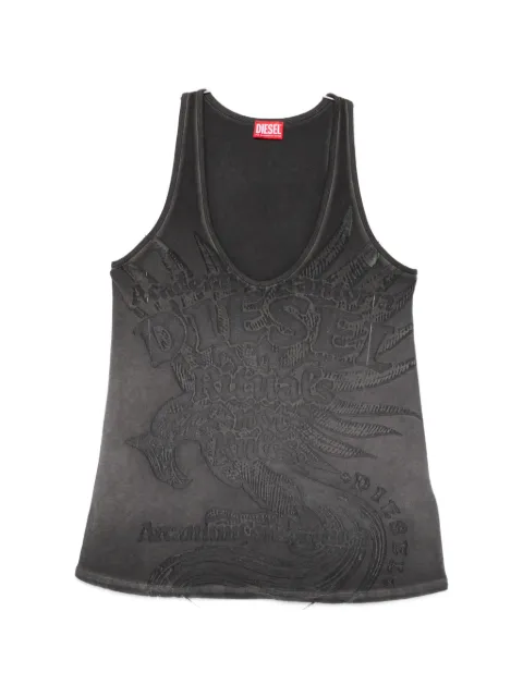 Diesel scoop-neck tank top Grey A231820DLBW
