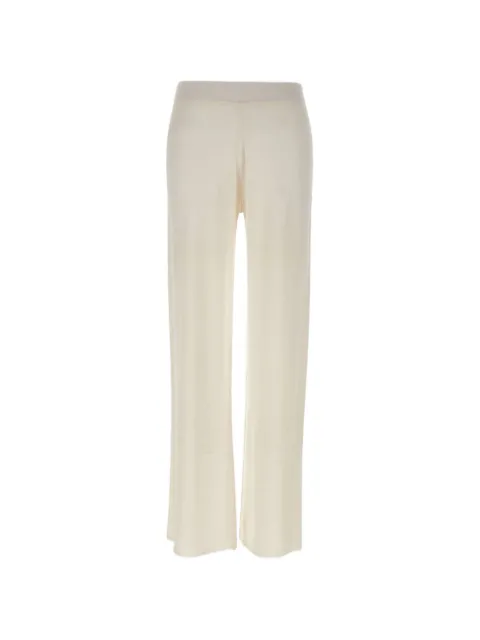 Kangra linen straight-leg pants White 195015001