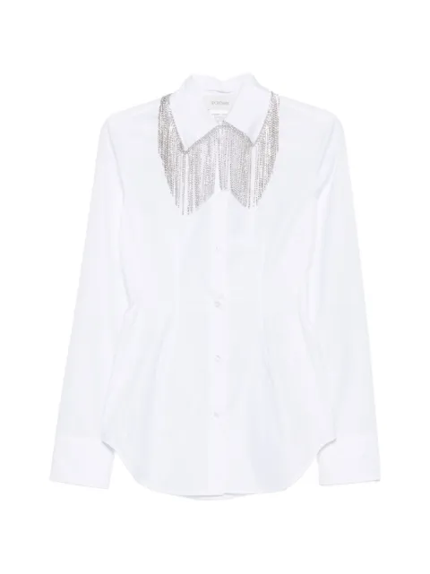 Sportmax crystal-detail shirt White 2622196041600
