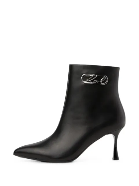 Karl Lagerfeld Sienna Signia curve ankle boots Black KLL32745999